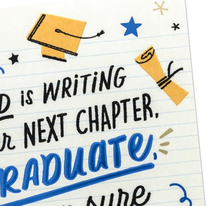 Hallmark DaySpring Religious Graduation Card (God Is Writing Your Next) - style: God is Writing Your Next Chapter