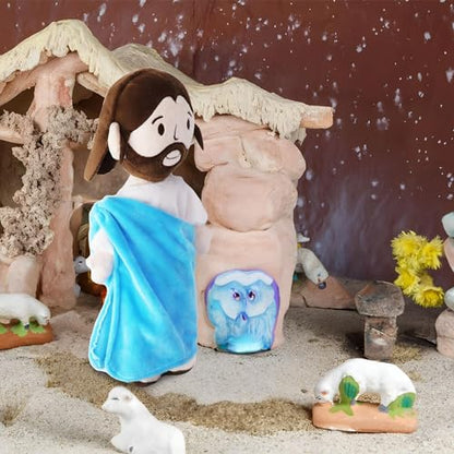 Yelakey Jesus Plush Doll, 11.8" Stuffed Plushie Religious Toy for Kids - color: 11.8inch/Jesus