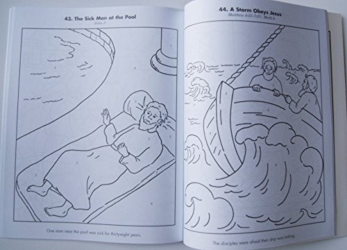 Rod and Staff Bible Pictures to Color - Children's Coloring Book Workbook (A-B-C Series)