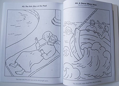 Rod and Staff Bible Pictures to Color - Children's Coloring Book Workbook (A-B-C Series)
