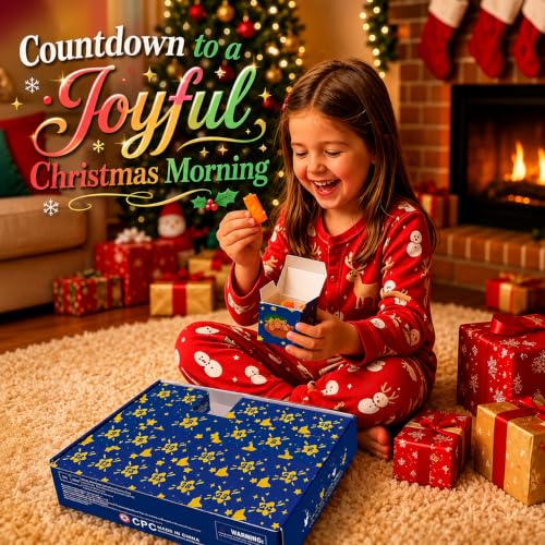 Nativity Advent Calendar 2026 Kids, 24-Day Christmas Building Blocks Set