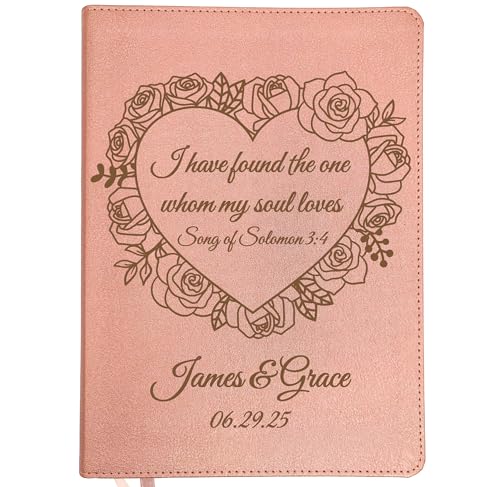 Personalized CSB Bible, Pink, Custom Holy Bible, (Wedding Bible - Song of Solomon) - style: Wedding Bible - Song of Solomon