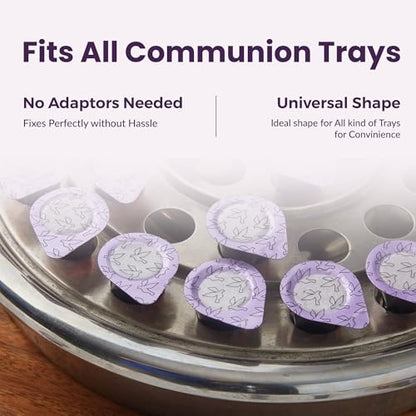 Kingdom Prefilled Communion Cup with Wafers(10ct-Red Juice) Sealed in a Single-Serving Container with Upto 1 Year Shelf Life, Perfect for Holy Eucharist Celebration in Hospitals,Summer Camps,and More - size: 10 Count (Pack of 1)