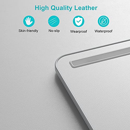 KLEAR Laptop Bed Tray Desk with Adjustable Height & Angle, No Drawer, Grey - color: Gray, size: Large without Bag (13.4"x23.6")