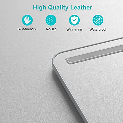 KLEAR Laptop Bed Tray Desk with Adjustable Height & Angle, No Drawer, Grey - color: Gray, size: Large without Bag (13.4"x23.6")