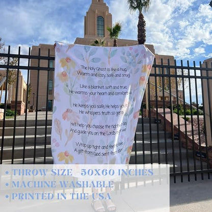 Holy Ghost Baptism Blanket | 50x60 Sherpa Throw