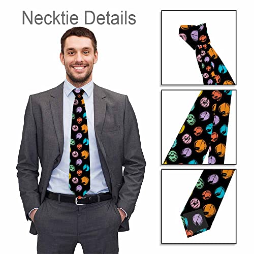 Men's Ties Novelty Tie Necktie for Men Teen Boys Multicolor Tie Party Holiday Thanksgiving Christmas - color: Musical Notes Multicolor