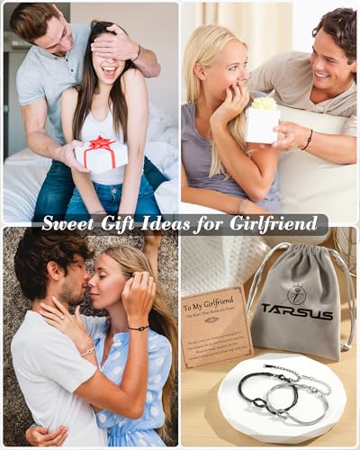 Tarsus Matching Couples Bracelets Forever Love Knot Relationship Jewelry - style: girlfriend gifts