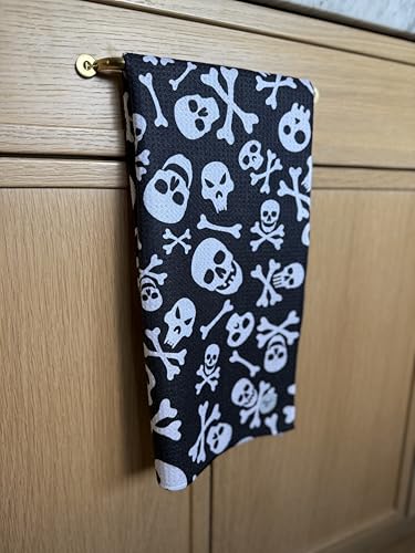 Kitchen Towels, Dish Towels for Kitchen, 3 Pc Kitchen Towel Set - color: Halloween Multi