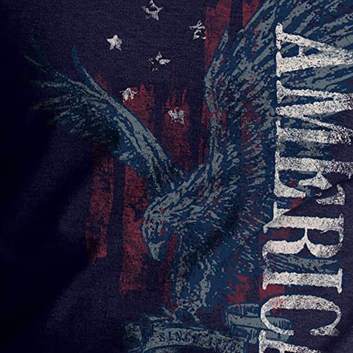 Hanes Men's Essentials Short Sleeve Graphic Tee - color: Eagle America, size: Small