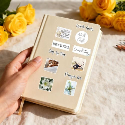 Jesus Prayer Board Stickers - 50 Pcs White Christian Supplies - color: White