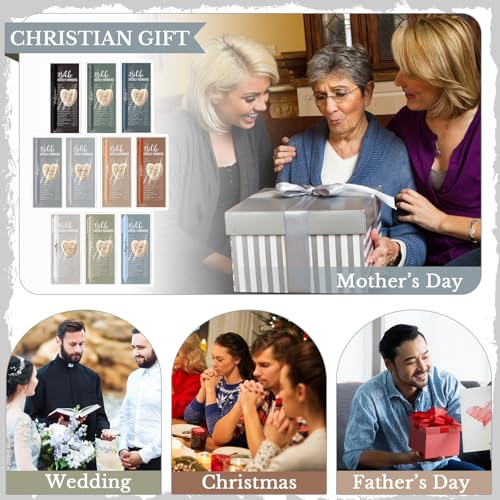 Gersoniel 30 Set Christian Gift for Women Prayer Cards Pens,Neutral Color - color: Neutral Color