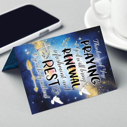 FANCYLUCKY Christian Get Well Soon Card for Women Men - style: FY-379