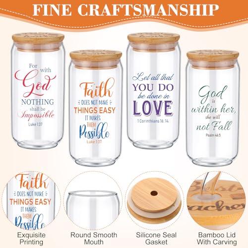 Funnymoom 12 Pcs Christian Gift Set for Women - style: Christian