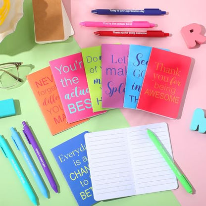 Funrous 32 Pcs Mini Notebooks with Pens Adults Party Favors, Stylish - style: Stylish