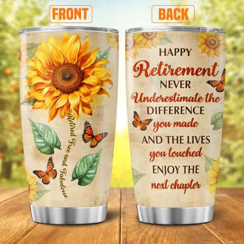 Never Forget The Difference You Make 20oz Inspirational Stainless Steel Tumbler, Motivational Quote Travel Mug for Teacher Appreciation, Coworkers, Nurses, Graduation Gifts - color: Teacher Appreciation K9