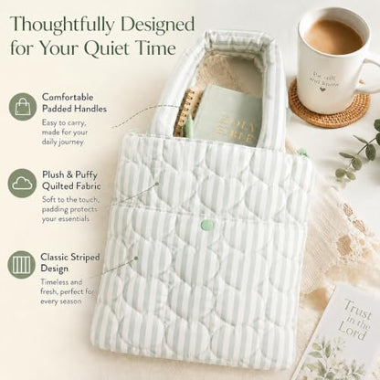 Bible Study Supplies Journaling Kit, Christian Gifts for Women - color: Green