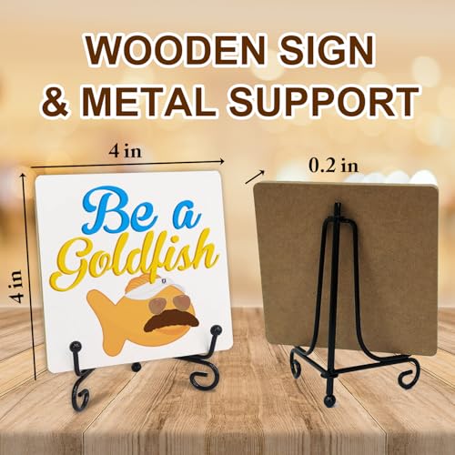 Funny Ted Motivational Plaque, Believe Sign With Stand, TV Show Decor, Soccer Coach Gifts, Home Office Decor, Gift for Football Fans - style: E