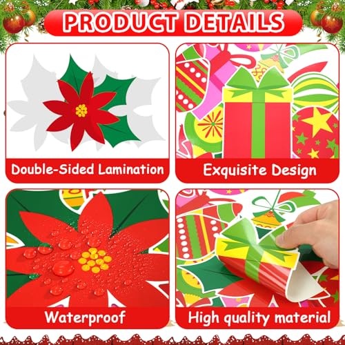 Christmas Religious Bulletin Board Decorations Set Xmas Tree with Hanging Ornaments Gift Boxes We are Merry and Bright Cutouts for Classroom Winter Holiday School Home Wall Party Decor Supplies - style: Merry and Bright