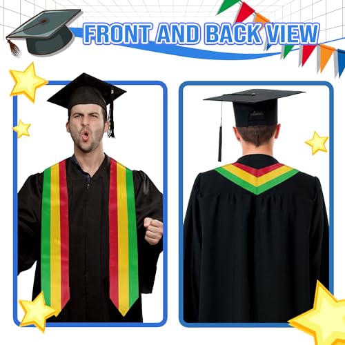 Graduation Flag Stole Sash Scarf Day Gifts - color: Mali Flag