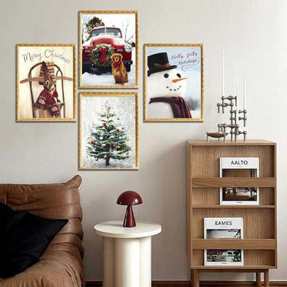 Christmas Diamond Art Kits for Adults, Diamond Painting Kits for Beginner - color: JOJO-DP89