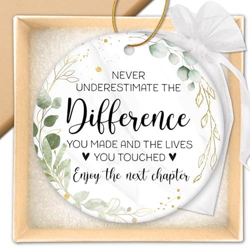 HEXMOZ Retirement Ornament 2026 - Retirement Gifts for Women, Men 2026 - color: Retired 8