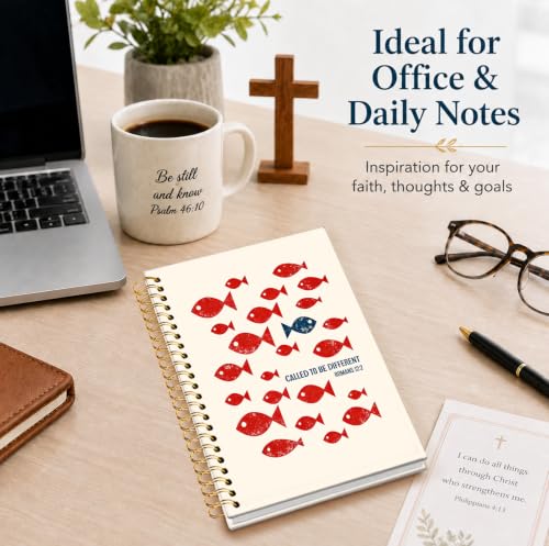 Bible Journal for Women, Christian Prayer Journal Notebook Gifts - color: Bible Verse Prayer Notebooks-white