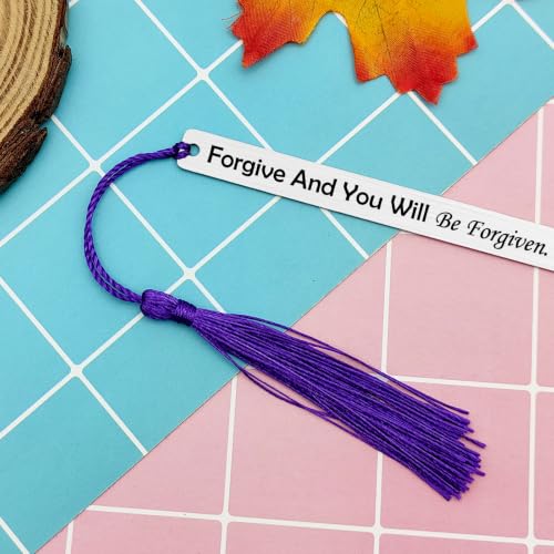 Christian Religious Gifts for Women Bible Verse Metal Bookmark Catholic Bible Scripture Inspiration Gifts Baptism Gift Inspirational Gift Book Marker Spiritual Present for Female Friend Family
