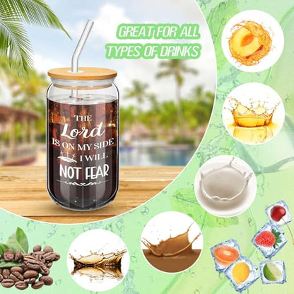 12 Pcs Christian Glass Cups Bulk Christian Gifts for Woman,Cute - style: Cute