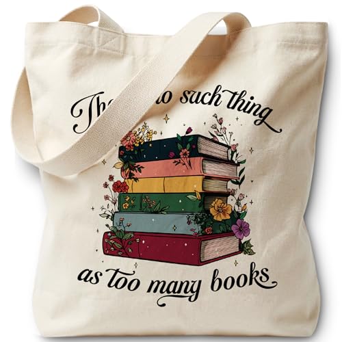 Book Lovers Gifts Canvas Tote Bag Tote Bag for Women Reusable Shoulder Bags for Grocery Beach Work - color: Green