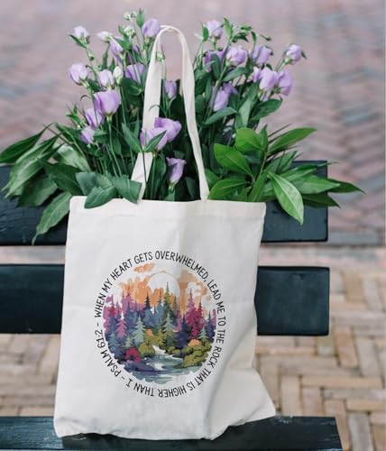 Christian Jesus Inspirational Canvas Tote Bag for Church Baptism - color: Jesus6
