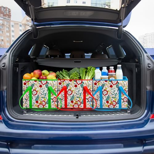 4 Pack Reusable Grocery Bags, Large Heavy-Duty Shopping Tote