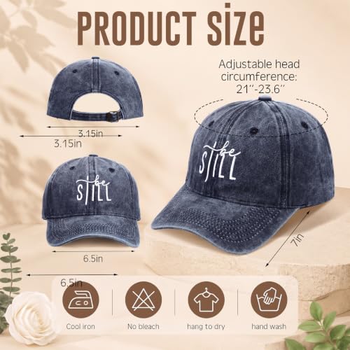 6/12 Pack Christian Hats Bulk for Men Women - style: Cross 3