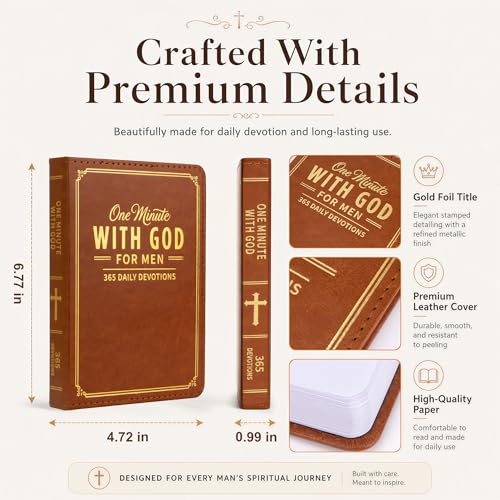 One Minute with God for Men 365-Day Daily Devotional