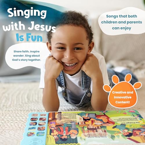 GO GO Bible Story Songs: 10 Toddler Songs, Christian Toys for Toddlers 3-5, Sound Books for Toddlers 1-3 - color: Bible Story Songs