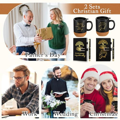 FillTouch 2 Set Christian Gift for Men Women - color: Black, size: Fresh