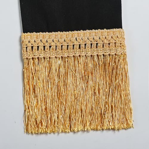 BLESSUME Church Clergy Pastor Reversible Stole (Black and White 4)