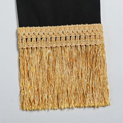 BLESSUME Church Clergy Pastor Reversible Stole (Black and White 4)