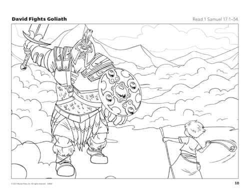 Old Testament Bible Stories Coloring Book