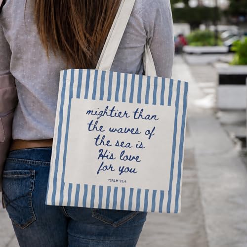 Christian Tote Bag - color: Blue Beach