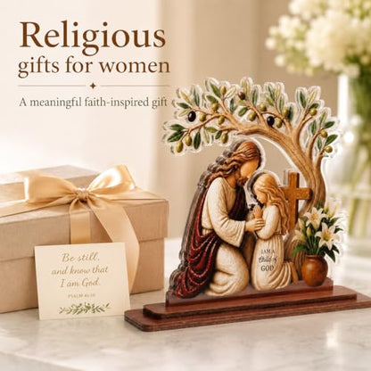 Confirmation Gifts for Girls, Child of God Christian Plaque for Daughter - color: K- K- Confirmation - girls -plaque