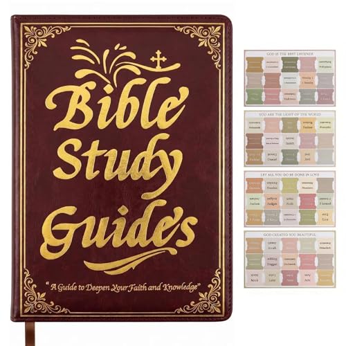 66-Page Bible Study Guide for Women, 6.9 x 9.8 In Devotional Journal