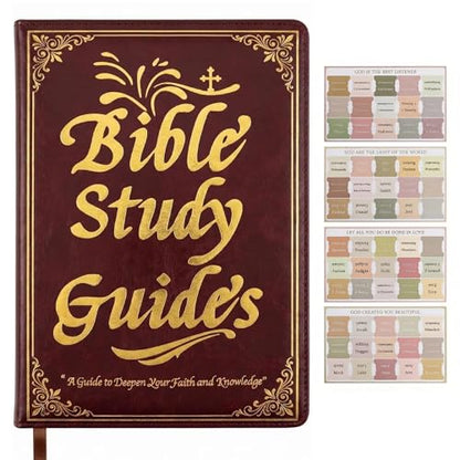 66-Page Bible Study Guide for Women, 6.9 x 9.8 In Devotional Journal