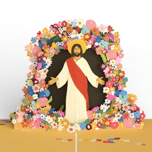 Lovepop Resurrection of Jesus Pop-Up Easter Card with Notecard & Envelope - color: Resurrection of Jesus