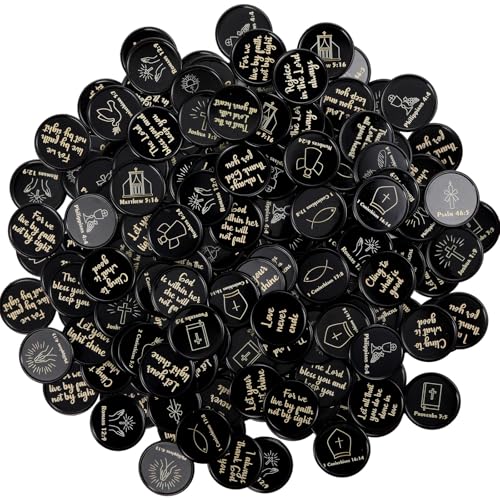 Eersida 120 Pcs Christian Coins Bulk Bible Verse Jesus Tokens, Classic - style: Classic