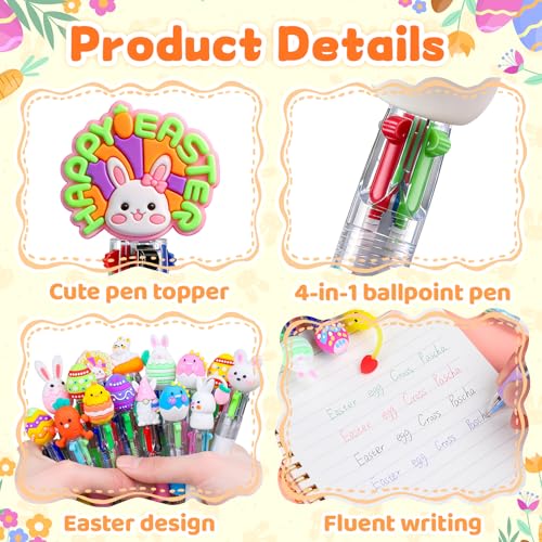 24 Pack Easter Eggs Bulk with Multicolor Pen in One fits Adults - color: Multicolor