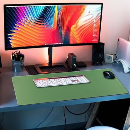 XXL Gaming Mouse Pad 35.4x15.7 Professional Large Mouse Pad & Computer Game Mouse Mat-90x40 Olivegreenus - color: Olivegreenus, size: 35.4L x 15.7W inches