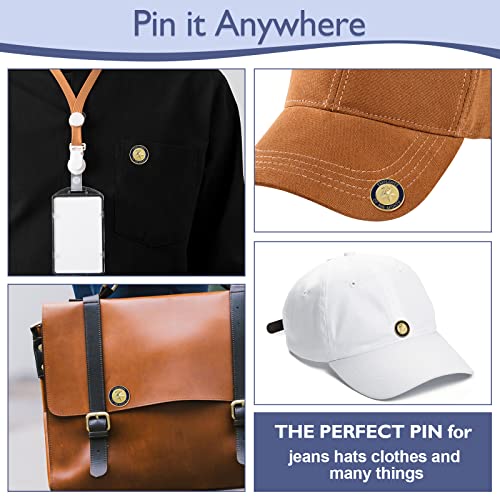 Dingion 24 Pcs Employee of The Month Lapel Pin 3/4 Inch Coworker Appreciation Award Gifts Bulk, Trophy Employees Pin Gifts for Staff Coworker Team Teacher Volunteer Recognition(Employee of the Month) - style: Employee of The Month