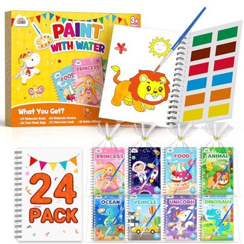 ZMLM 24 Pack Coloring Books - Birthday Party Favors for Kids 4-8 Craft Gift - style: Classic