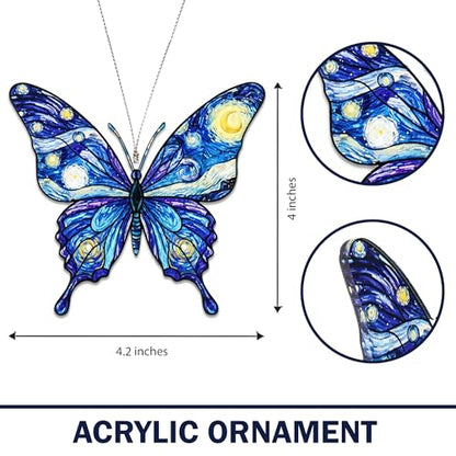 Christmas Women Gifts 2026- Butterfly Gifts for Women – Butterfly Suncatcher Inspirational Spiritual Gifts for Women 2026, Christian Gift Religious Gift Women Birthday Gifts, Valentines, Mothers Day - color: Butterfly 5